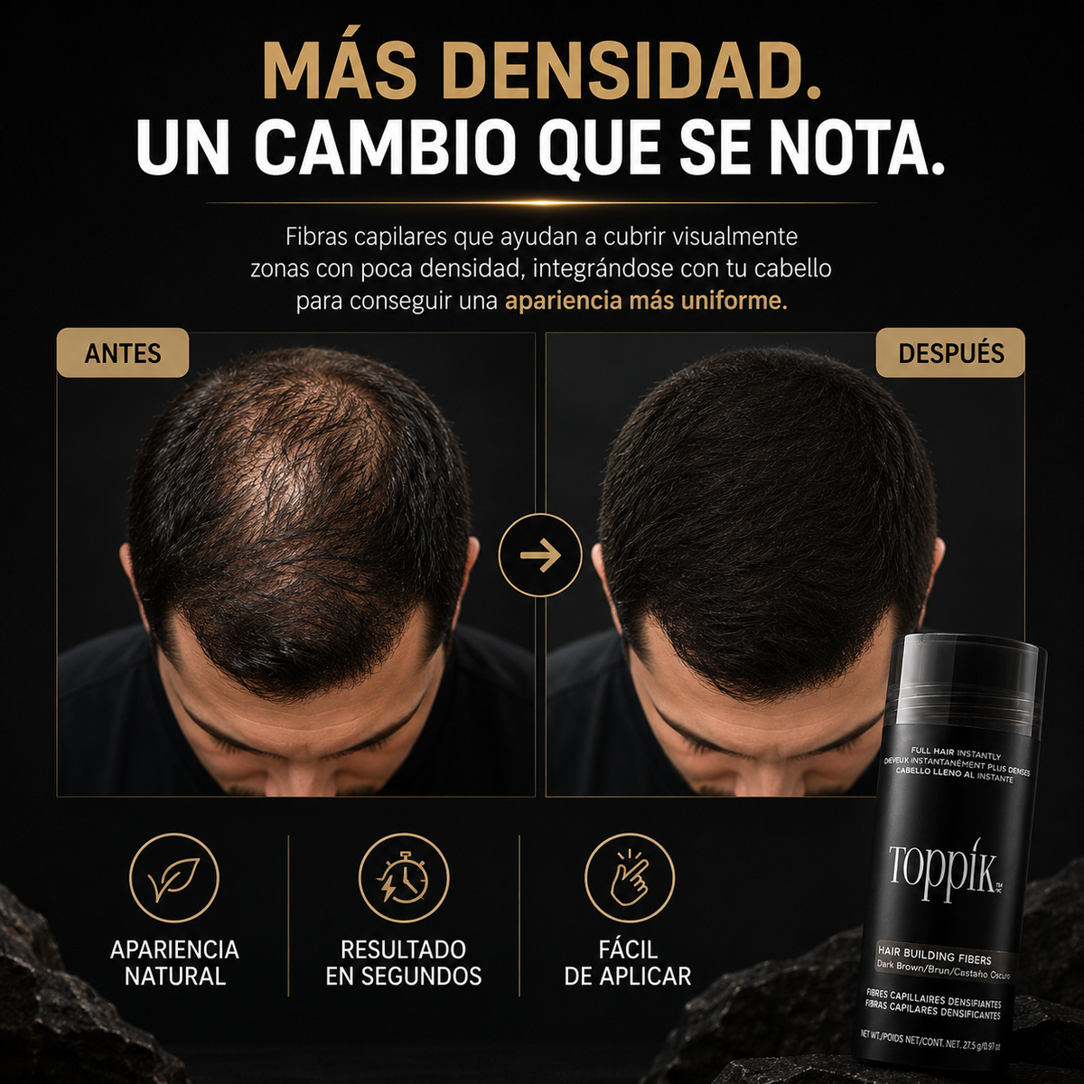 ⚡ FullHair™ – Fibras de Densidad Instantánea