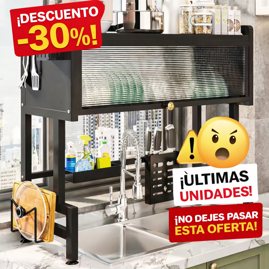 ✨ Cocina Perfecta™ | Organiza, Protege y Libera Espacio